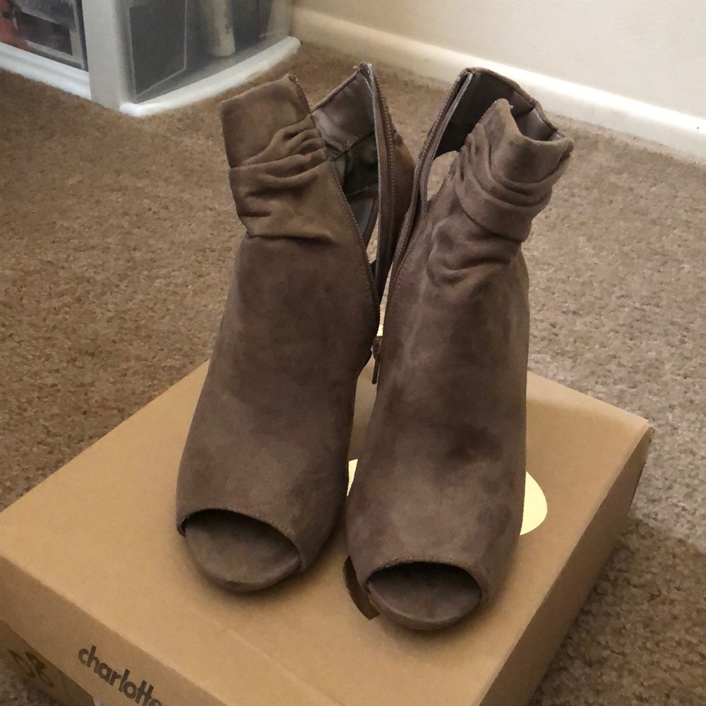 Summer open toed heels